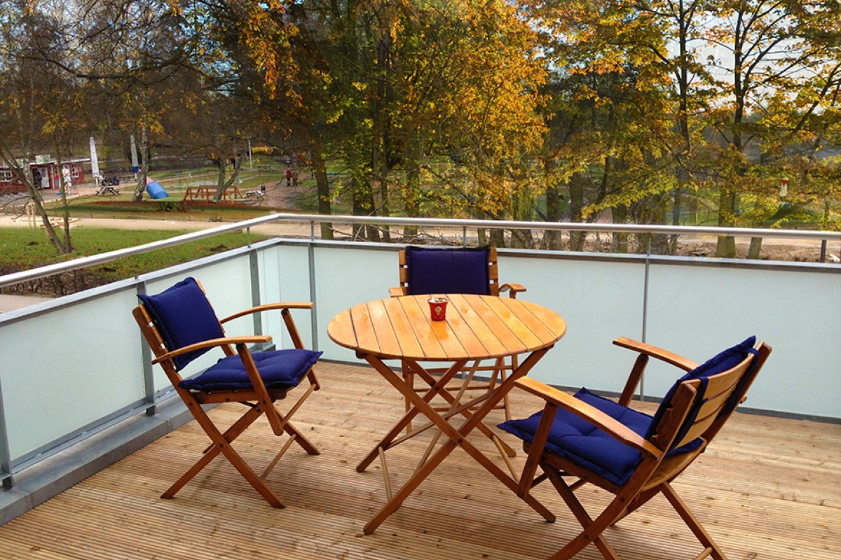 Ferienwohnung Strandgut 2 Scharbeutz - Balkon