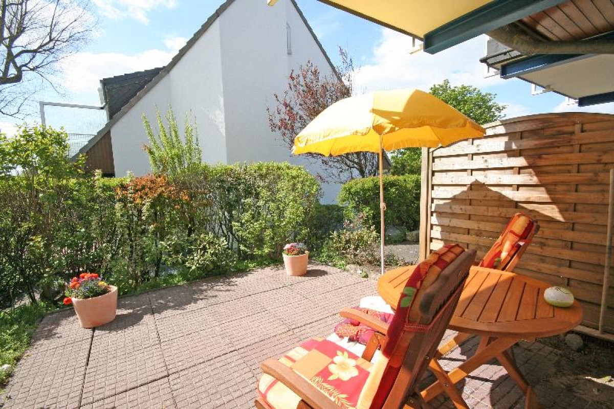 Ferienwohnung Strandterrasse Haffkrug - Terrasse