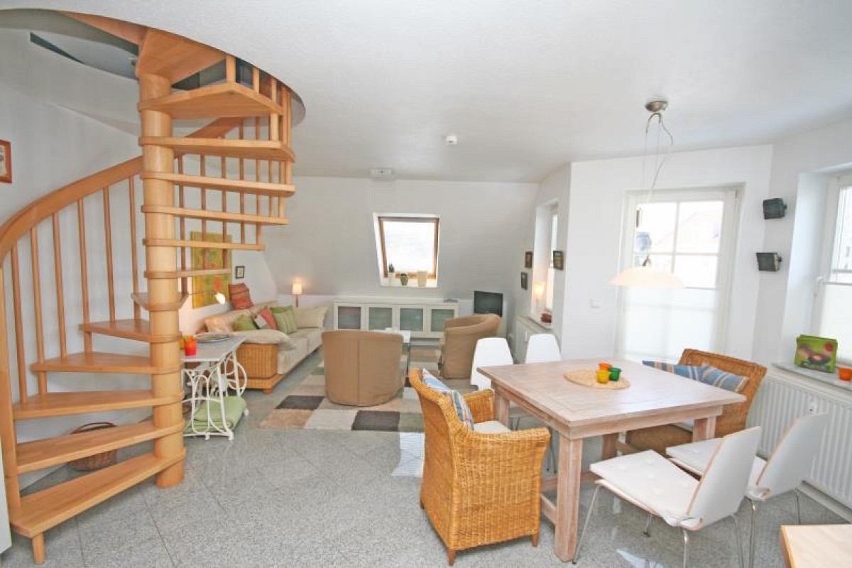 Ferienwohnung Kurparkhöhe Scharbeutz - Wohn- / Essbereich