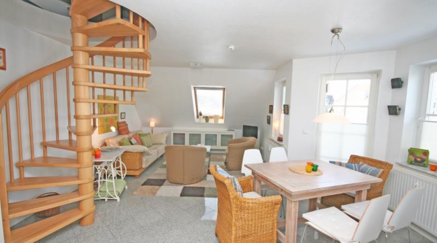 Ferienwohnung Kurparkhöhe Scharbeutz - Wohn- / Essbereich