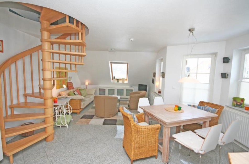 Ferienwohnung Kurparkhöhe Scharbeutz - Wohn- / Essbereich