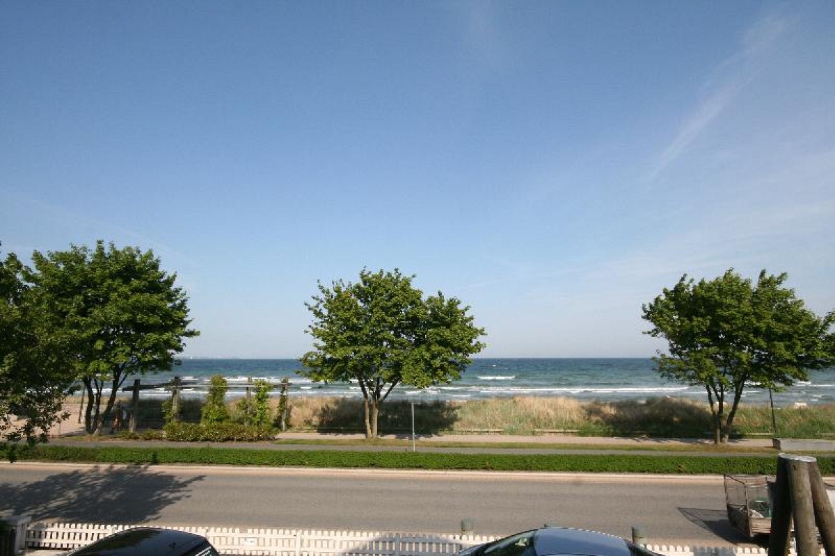 Ferienwohnung Jolle Haffkrug - Blick aud die Ostsee
