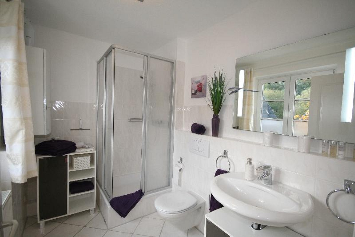 Ferienwohnung Alte Liebe 2 Travemünde - Duschbad & WC