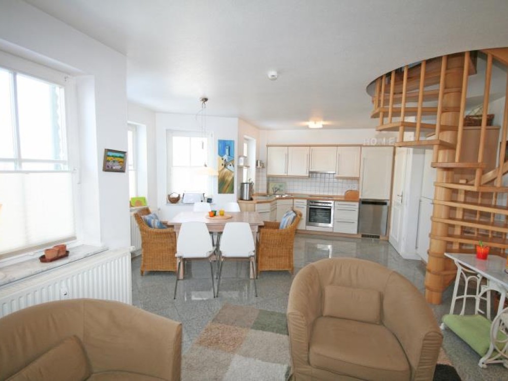 Ferienwohnung Kurparkhöhe Scharbeutz - Wohn- / Essbereich