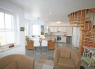 Ferienwohnung Kurparkhöhe Scharbeutz - Essbereich und Küche