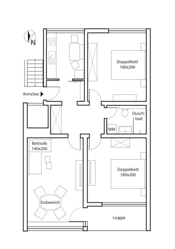 Ferienwohnung AnneSee