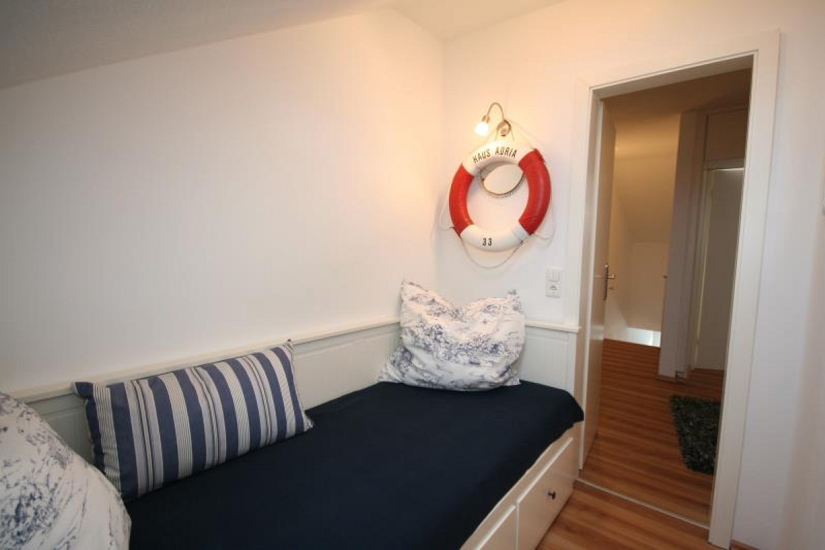 Ferienwohnung Meeresblick Scharbeutz - Schlafzimmer 2 im 1.OG
