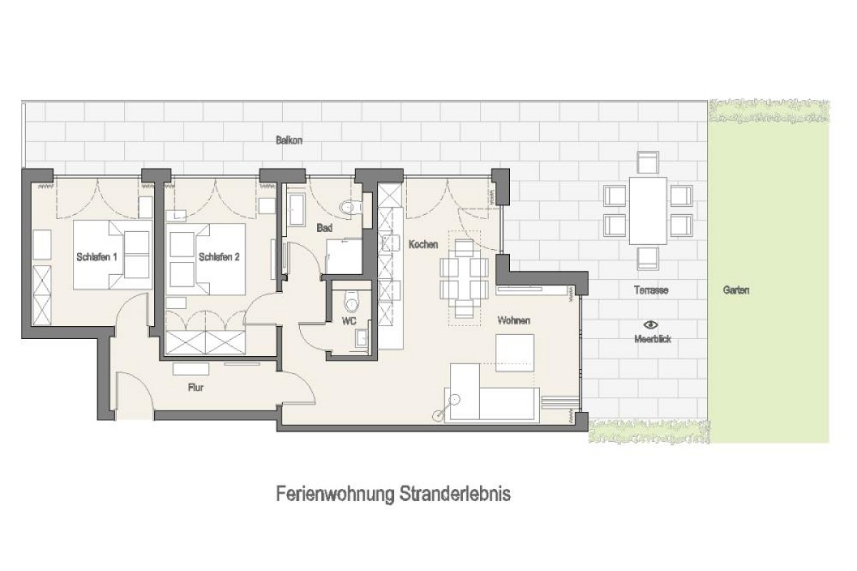 Ferienwohnung Stranderlebnis