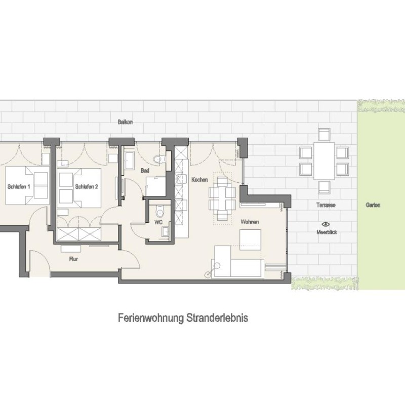 Ferienwohnung Stranderlebnis