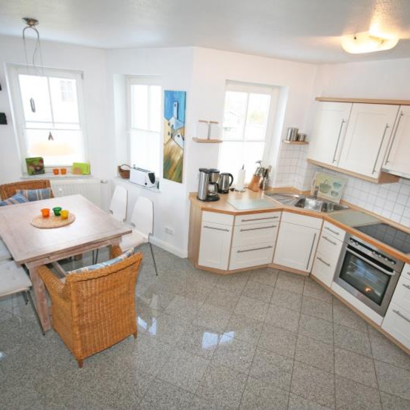 Ferienwohnung Kurparkhöhe Scharbeutz - Balkon mit Strandkorb