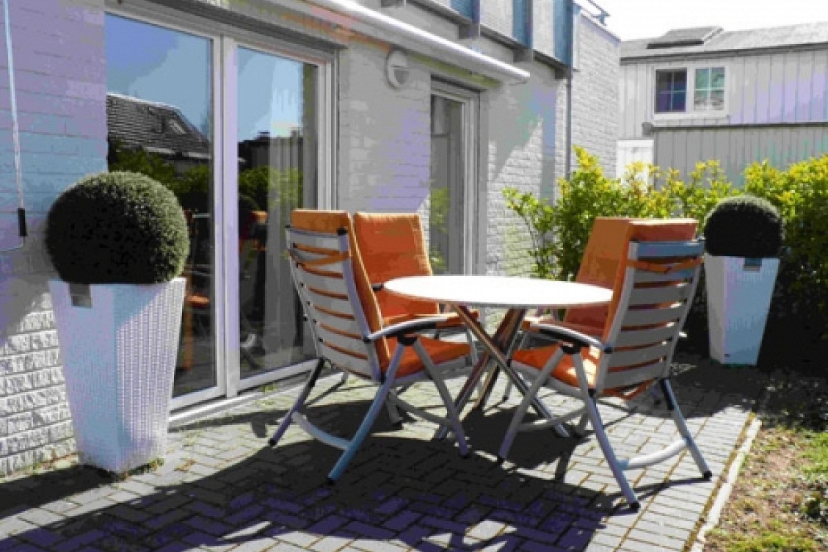 Ferienwohnung Seestern Timmendorfer Strand - Große Sonnenterrasse